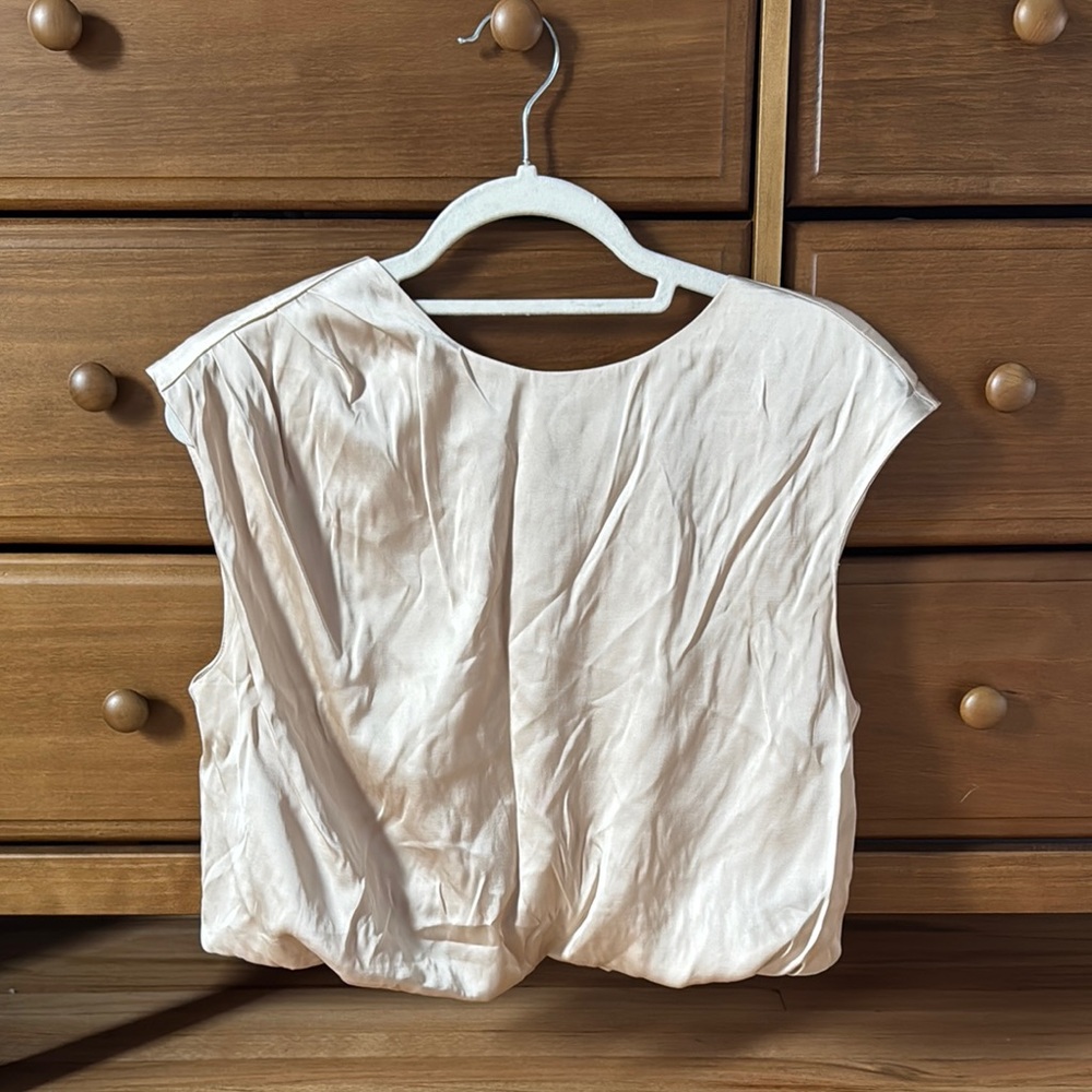 Abercrombie satin top